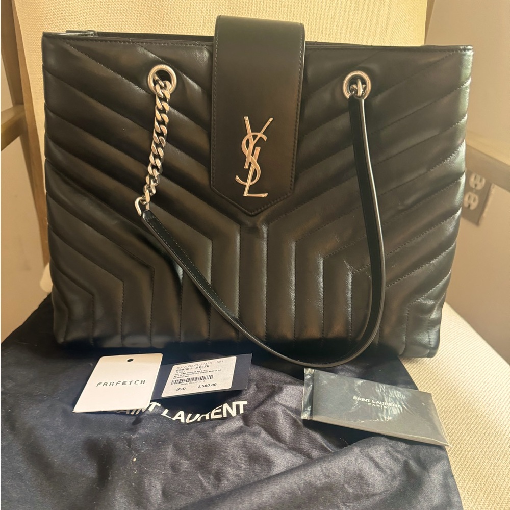 YSL Lou Tote- beautiful barely used!